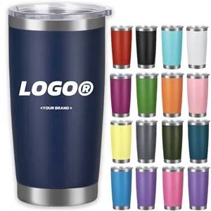 20oz Stainless Ste el Beer Mug Vacuum Insulated Car Cup