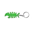 Fish Bone Shaped Bottle Opener Keychain | https://www.bestnamebadges.com