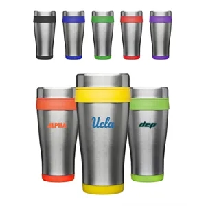 Union Printed - 16 oz. Insulated Stainless Steel Travel Mugs