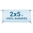Vinyl Banner 8X2-Ft | https://www.bestnamebadges.com