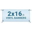 Vinyl Banner 8X2-Ft | https://www.bestnamebadges.com