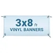 Vinyl Banner 8X2-Ft | https://www.bestnamebadges.com