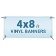 Vinyl Banner 8X2-Ft | https://www.bestnamebadges.com
