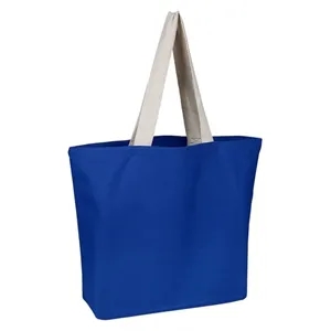 12 oz. Large Cotton Canvas bag with webbed handles