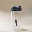 24oz. Large Straw Tumbler Reusable Bubble Tea Cup | https://www.bestnamebadges.com