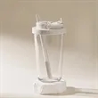 24oz. Large Straw Tumbler Reusable Bubble Tea Cup | https://www.bestnamebadges.com