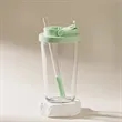 24oz. Large Straw Tumbler Reusable Bubble Tea Cup | https://www.bestnamebadges.com