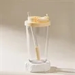 24oz. Large Straw Tumbler Reusable Bubble Tea Cup | https://www.bestnamebadges.com