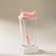24oz. Large Straw Tumbler Reusable Bubble Tea Cup | https://www.bestnamebadges.com