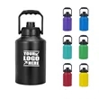 128oz Stainless Steel Ice Storage Bucket | https://www.bestnamebadges.com