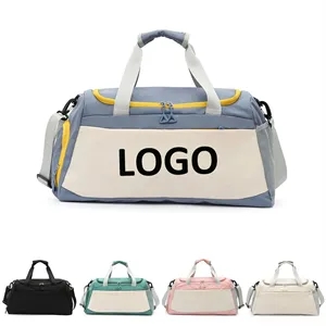 Gym Bag With Wet/Dry Separation And Large Capacity Duffel