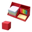 Foldable Colorful Sticky Note Box | https://www.bestnamebadges.com