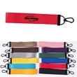 Solid Color Woven Lanyard Keychain for Bags and Phones | https://www.bestnamebadges.com
