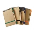 Pocket Recycled Mini Spiral Notebook with Pen | https://www.bestnamebadges.com