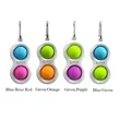 Push Pop Bubble Fidget Toy Keychains | https://www.bestnamebadges.com