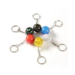 Small Useful Outdoor Compass Keychain