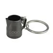 Custom Alloy Coffee Cup Shape Key Chain | https://www.bestnamebadges.com