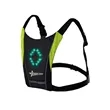 Wireless remote control LED cycling warning light backpack | https://www.bestnamebadges.com