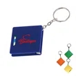 Portable Mini Keychain Tape Measure with Bubble Level | https://www.bestnamebadges.com