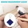 Portable Mini Keychain Tape Measure with Bubble Level | https://www.bestnamebadges.com