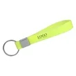 Glow In The Dark Keychain Silicone Wristband | https://www.bestnamebadges.com