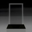Epoch Vertical Medium Glass Award | https://www.bestnamebadges.com