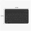 Ultra-thin Phone Tablet Wireless Bluetooth Keyboard | https://www.bestnamebadges.com