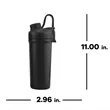 Slate 26 oz Double Wall Ice Shaker | https://www.bestnamebadges.com