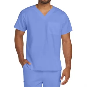 Wink® Unisex Work Flex Chest Pocket V-Neck Top