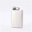 Stainless Steel Pocket 8oz. Portable Hip Flask | https://www.bestnamebadges.com