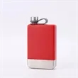 Stainless Steel Pocket 8oz. Portable Hip Flask | https://www.bestnamebadges.com