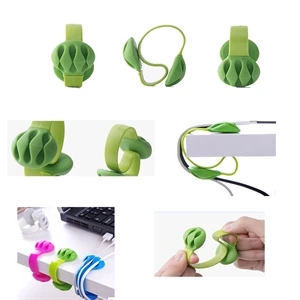 Desktop Cable Organizer Cable Clip | https://www.bestnamebadges.com