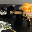 3D Revolver Handle Ceramic Mug Unique Coffee Cup | https://www.bestnamebadges.com