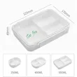 Lunch Box Set 3 Compartment Meal | https://www.bestnamebadges.com