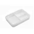 Lunch Box Set 3 Compartment Meal | https://www.bestnamebadges.com