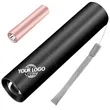 3 Modes Mini Waterproof USB Rechargeable Flashlight | https://www.bestnamebadges.com