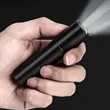 3 Modes Mini Waterproof USB Rechargeable Flashlight | https://www.bestnamebadges.com