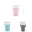 11oz.Collapsible Silicone Travel Cup Lid Portable Drinking M | https://www.bestnamebadges.com