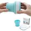 11oz.Collapsible Silicone Travel Cup Lid Portable Drinking M | https://www.bestnamebadges.com
