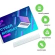 Digital Printed Antenna Flags with Clip - ePoly 1 Ply | https://www.bestnamebadges.com