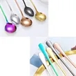 Long-handled ice tea spoon | https://www.bestnamebadges.com