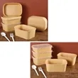 35 oz Paper Food Containers with Lids | https://www.bestnamebadges.com