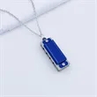 Mini Harmonica Necklace | https://www.bestnamebadges.com