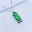 Mini Harmonica Necklace | https://www.bestnamebadges.com