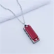 Mini Harmonica Necklace | https://www.bestnamebadges.com