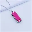 Mini Harmonica Necklace | https://www.bestnamebadges.com