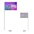 Digital Printed Antenna Flags with Sleeves - ePoly 1 Ply | https://www.bestnamebadges.com