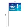 Digital Printed Antenna Flags with Sleeves - ePoly 1 Ply | https://www.bestnamebadges.com