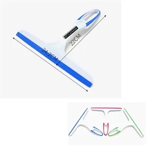 Shower Squeegee for Glass Doors with Hook
