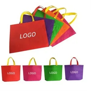 Environmental Friendly Non-woven Shipping Tote Bag | https://www.bestnamebadges.com